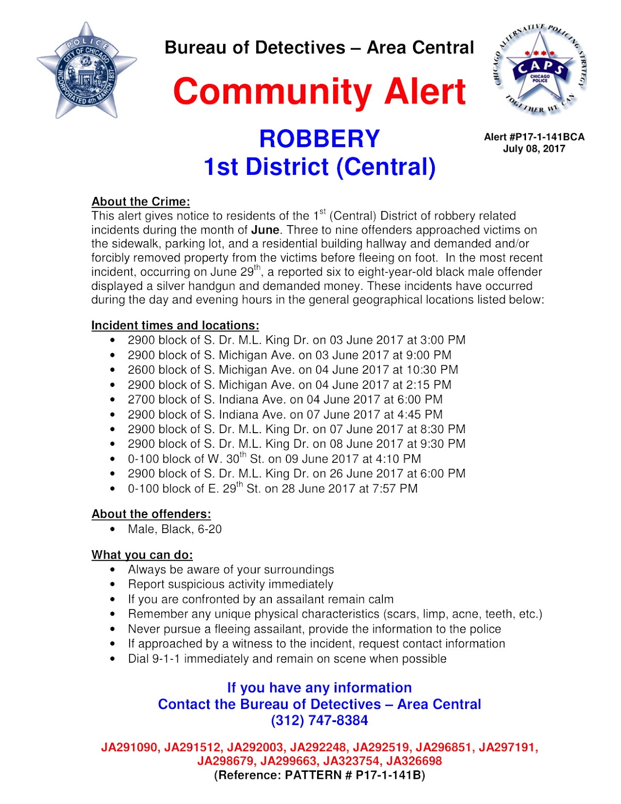 6-year-old wanted by police for armed robbery in Chicago 2 08%2BJul%2B17%2BRobberies%2Bin%2Bthe%2B1st%2BDistrict%2B%2528P17 1 141BCA%2529