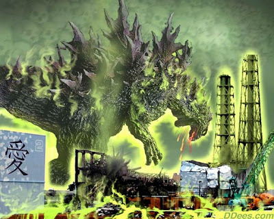Fukushima: Pacific Ocean poisoned, millions at risk? 1 godzilla dees