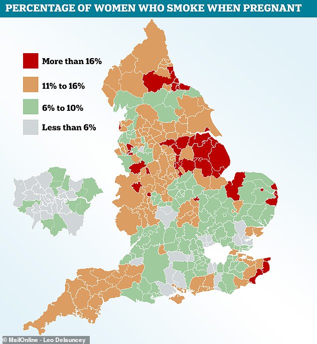 UK Pregnant Women Smoking and Drinking in Secret to Avoid Moral Judgment 2 7098404 6699441 NHS figures show that women in the north east and East Midlands a 1 1550056692759