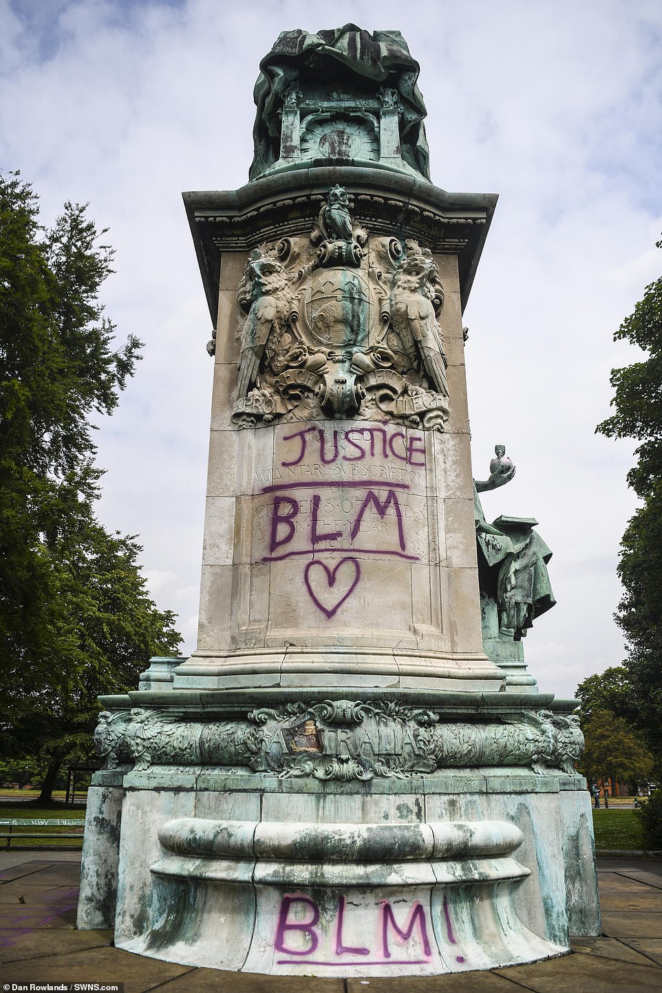 All European and American statues are being Torn down, Our History is being Erased while YOU Do Nothing 6 29410730 8401935 The Queen Victoria Statue in Woodhouse Moor Park in Leeds West Y a 4 1591772956511