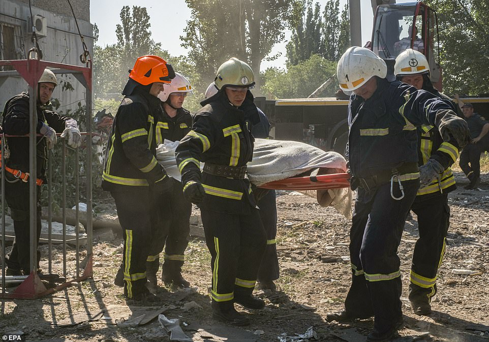 Another Russian Terrorist Crime: Dozens of Civilians Killed in Odesa Attack on Apartment Block 4 59743657 10971627 image a 8 1656661489573