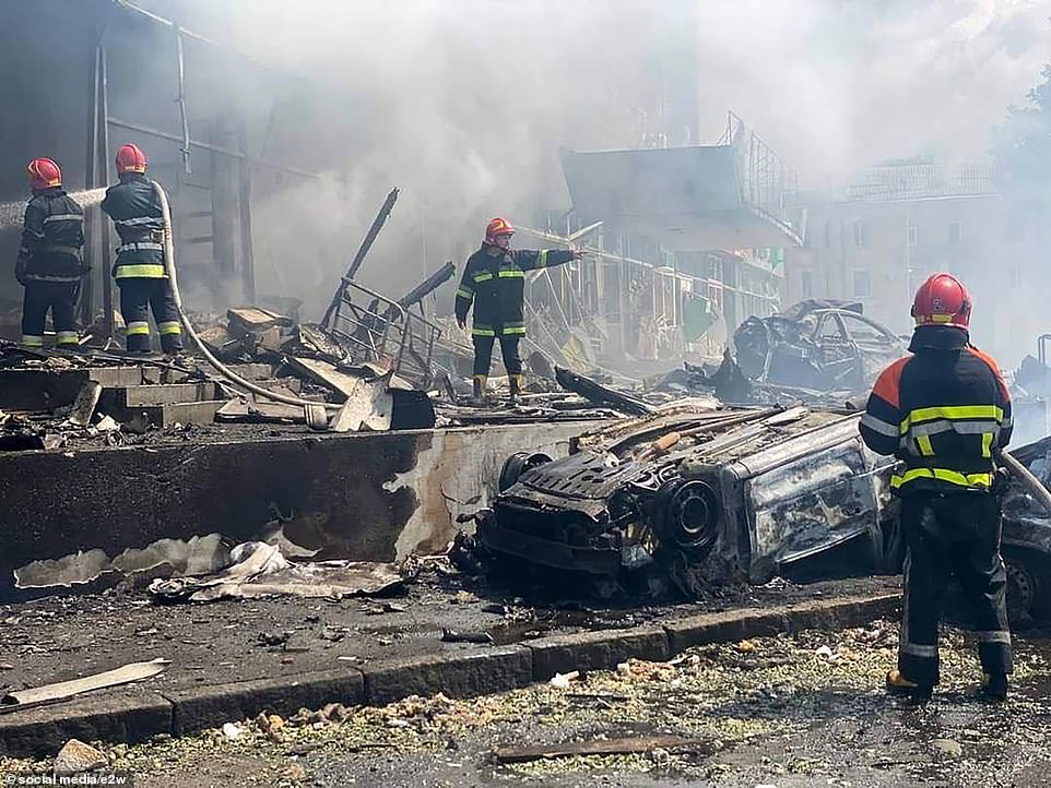 Barbaric: Russia Bombs West Ukraine Office Building, Killing 20 Civilians, Including 3 Children 5 60261595 11013171 image a 54 1657795762727