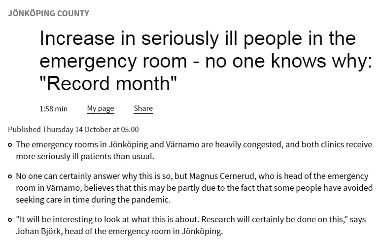 Hospitals in America, Australia and Sweden are Full of People 'Sicker Than Ever' but its not COVID, its something Else 4
