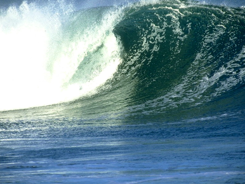 Earth water came from space 1 ocean wave