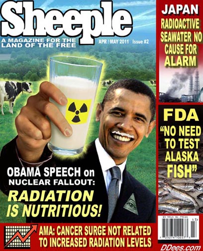 Massive Radioactive Wave from Japan Approacing US West Coast 2 got milk