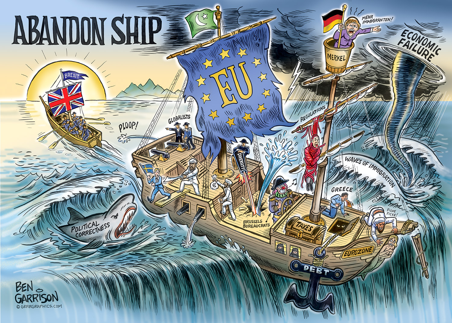 UK's PM Resigns After Britons Vote to Leave the EU - Brexit Victory 2