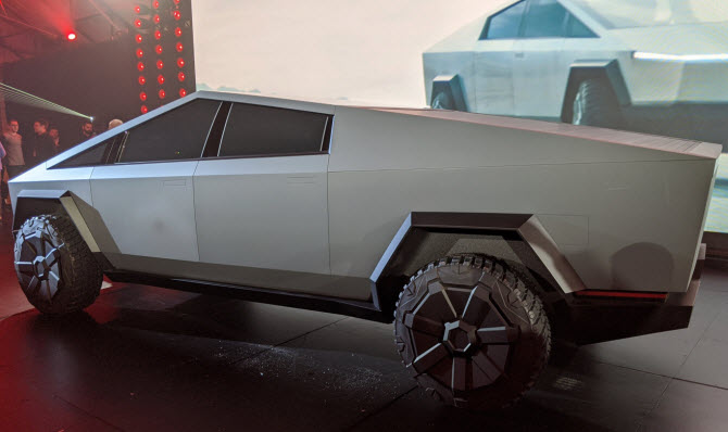 Tesla Releases Ugliest Car the World has Ever seen Cybertruck but Liberals say "WOW ITS SO AWESOME" 3 tesla cybertruck3