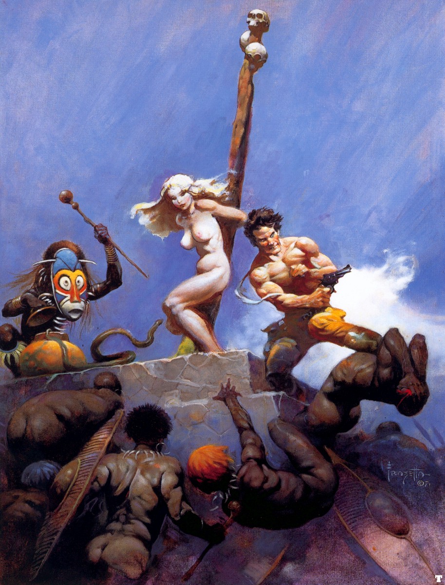 Europe to get massively Blacked, MILLIONS of Male Migrants to Arrive in Europe all at Once 95 frank frazetta desperation