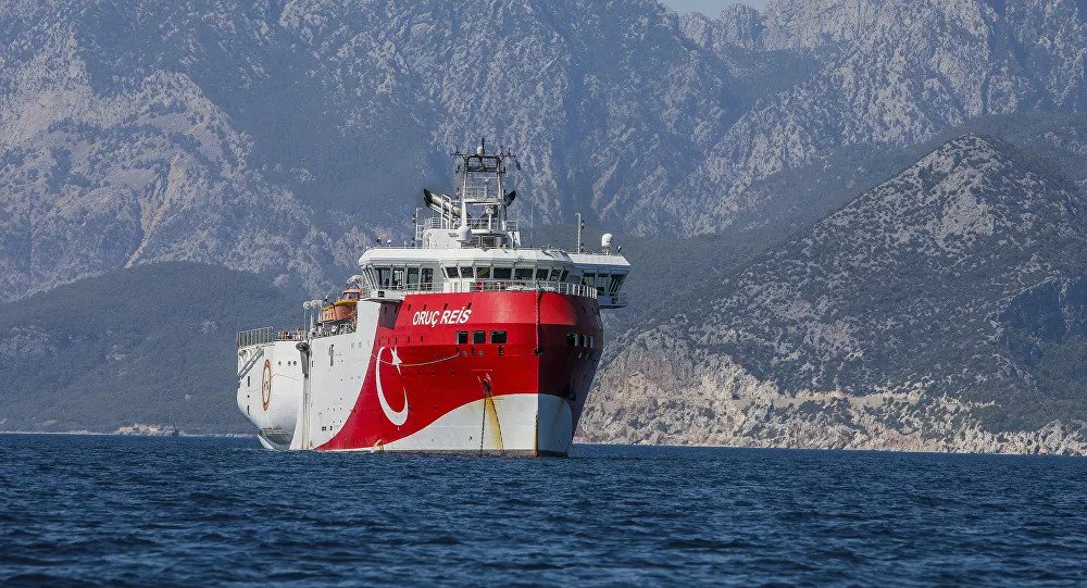 Turkey Warns France Against Escalation Over Oruc Reis Vessel in Mediterranean 1 turkish boat oruc reis