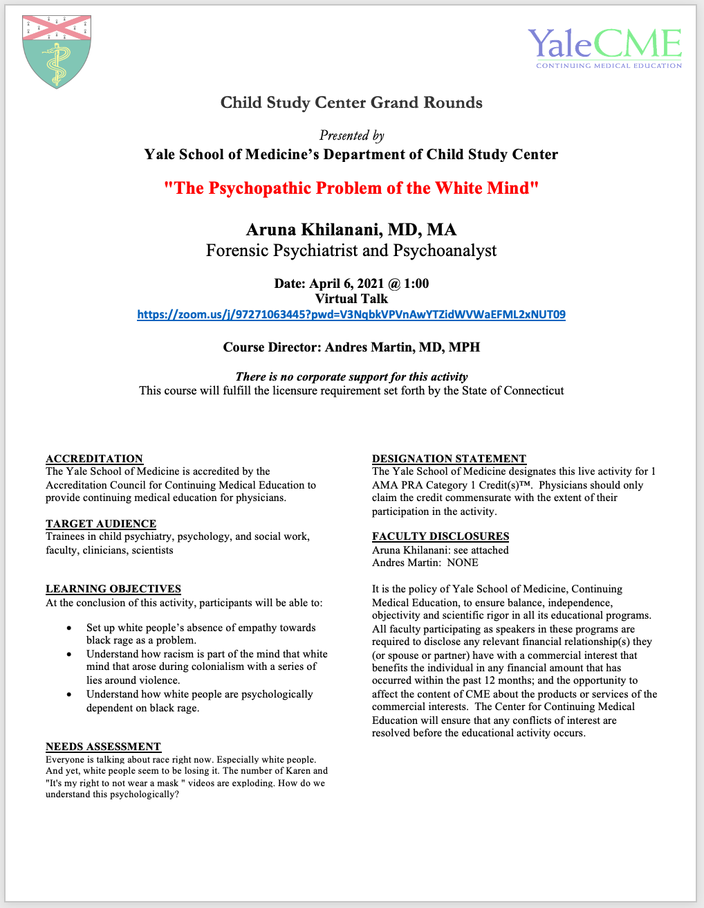 Yale University says They want to Kill all Whites by Shooting them in the Head because they are Psychopaths 2 aruna khilanani indian doctor psychologist 2