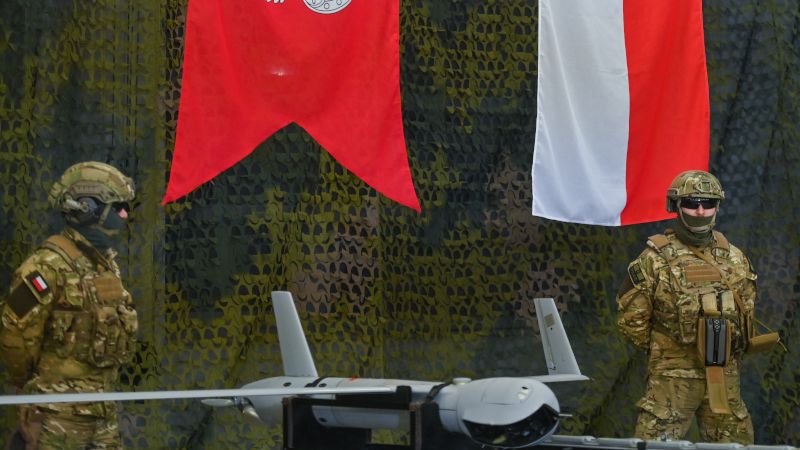 Poland May End Up 'Joining' Ukraine Conflict 1 poland army drone