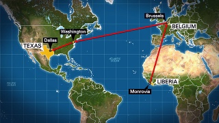 Outbreak Alert! Ebola-positive African migrant infected 10 in Texas 2 Ebola patient route