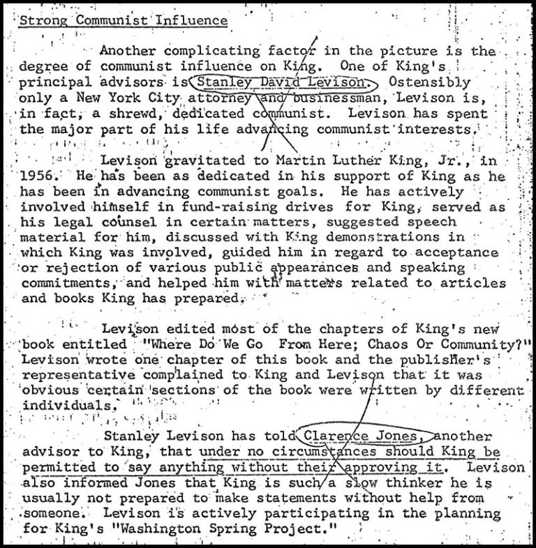 Martin Luther King Jr. FBI Files Reveal Jewish Communist Controller, Sex Scandals 3 4oKlNiH