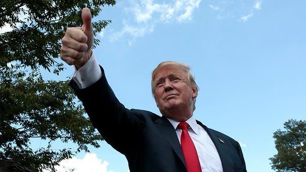 Donald Trump Holds a 10 Point Lead Over Crooked Hillary in Latest Poll 1 trump thumb 1