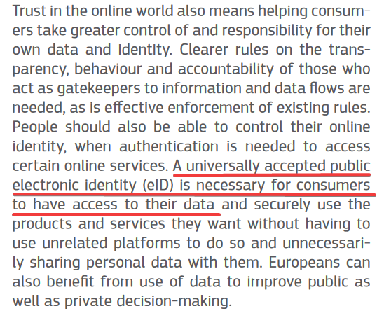 EU Agrees to Expand Online Censorship with 'Digital Services Act' 4 public electronic identity e ID