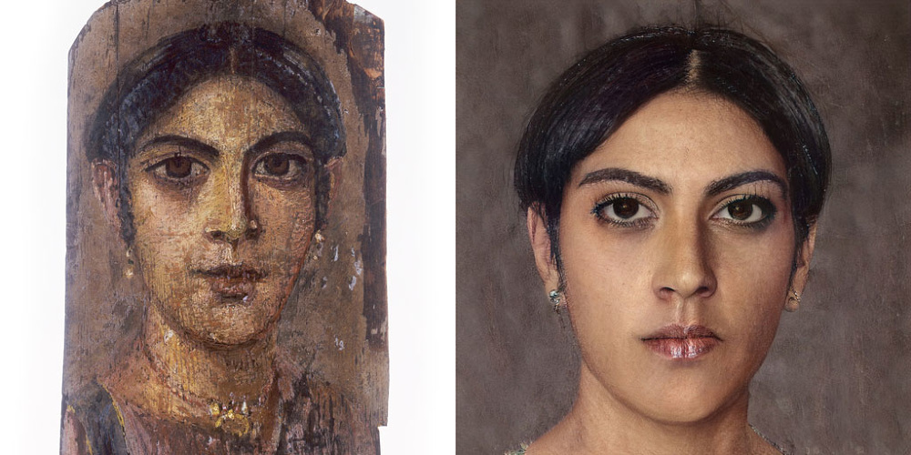 Black SJWs meltdown on Twitter after white Nefertiti reconstruction revealed 33 Mummy Portraits Young Woman FINAL 1000