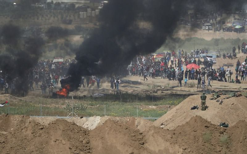 Israel Shot Dead 217, Wounded 22,897 Palestinians Since March, says UN 1 8v6Tfph