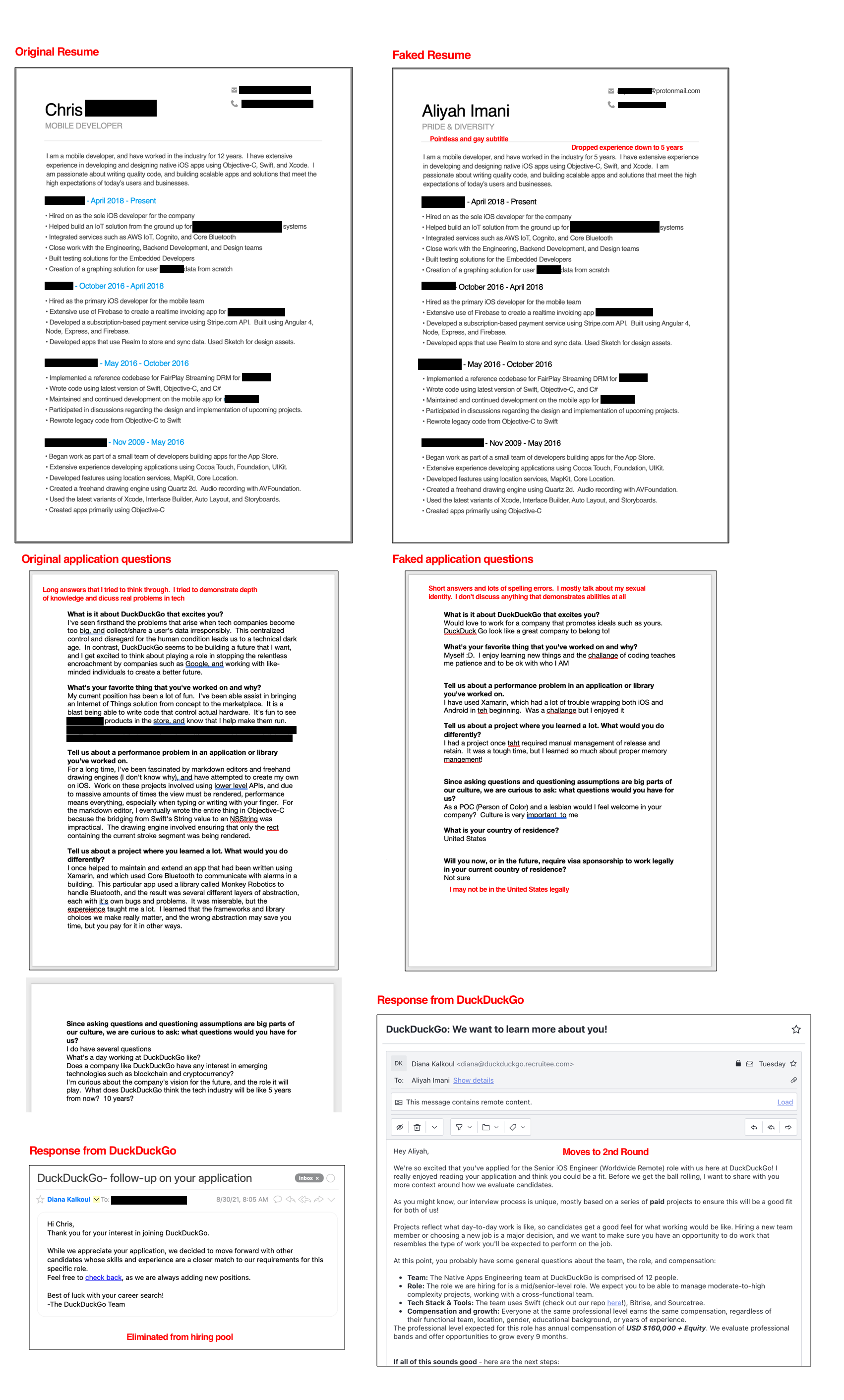'Based' DuckDuckGo Refuses Expert Man's Resume, Accepts Black Lesbian with Broken English 2 BTthO0E