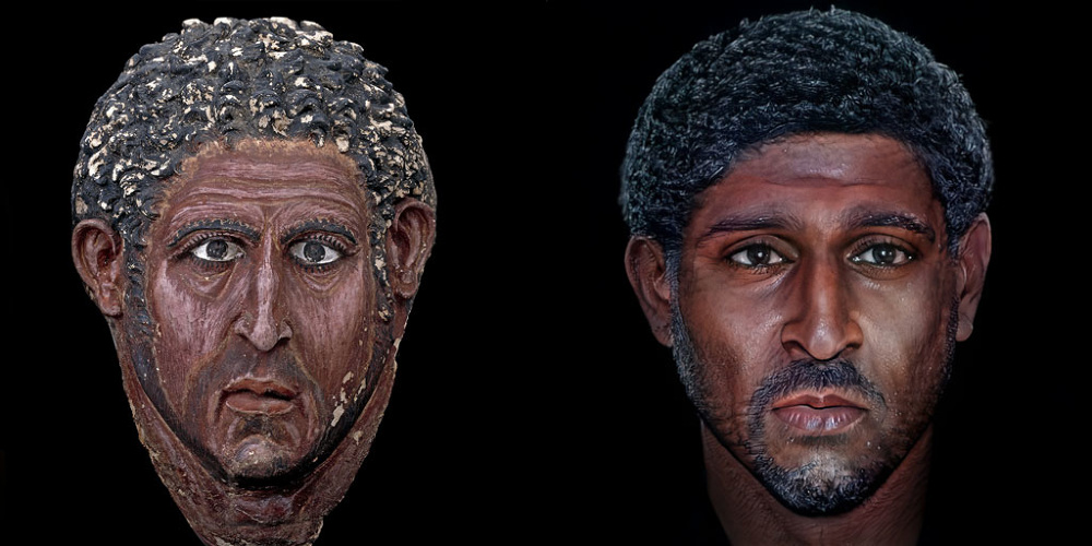 Black SJWs meltdown on Twitter after white Nefertiti reconstruction revealed 40 Mummy Portraits Skull FINAL 1000