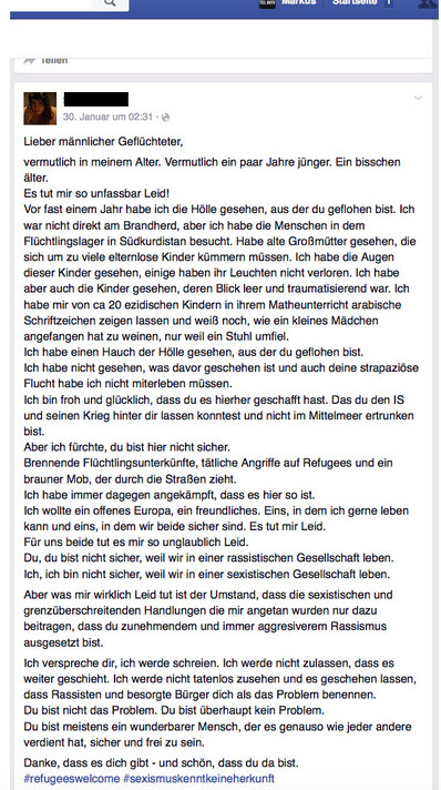 German left-wing politician apologizes to attackers after being gang raped by refugees 2 Ko5h197