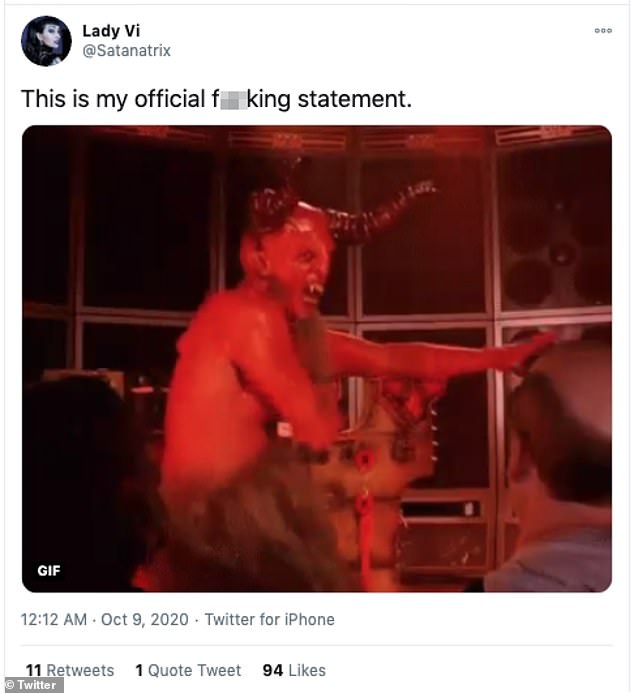 Demon possessed Catholic priest holds Orgy with Satanist Goth Porn Stars on Church Altar 4 Satanatrix Statement
