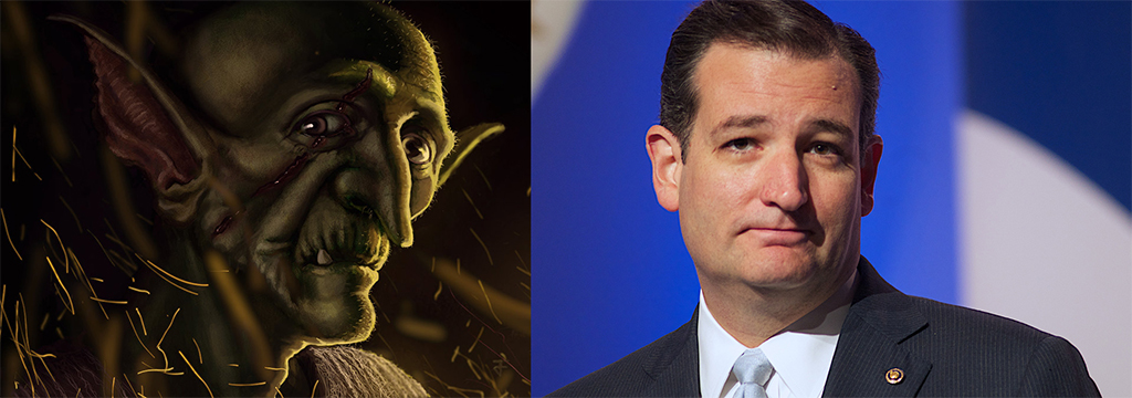 Ted Cruz the Goblin goes full retard, blames Trump for Brussels attacks 2