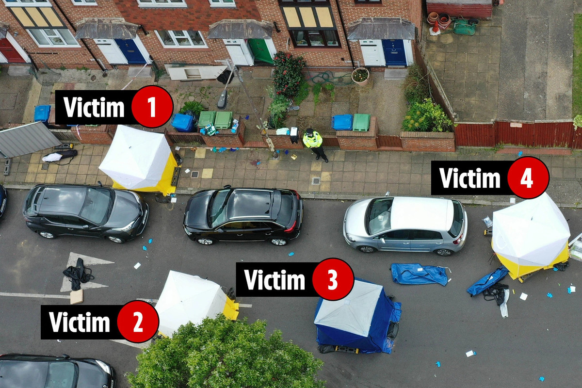 UK London: Bloodbath in African Family, Young Man Stabs 3 Women and 1 Man to Death 2 London Delaford Road Bermondsey BB 2