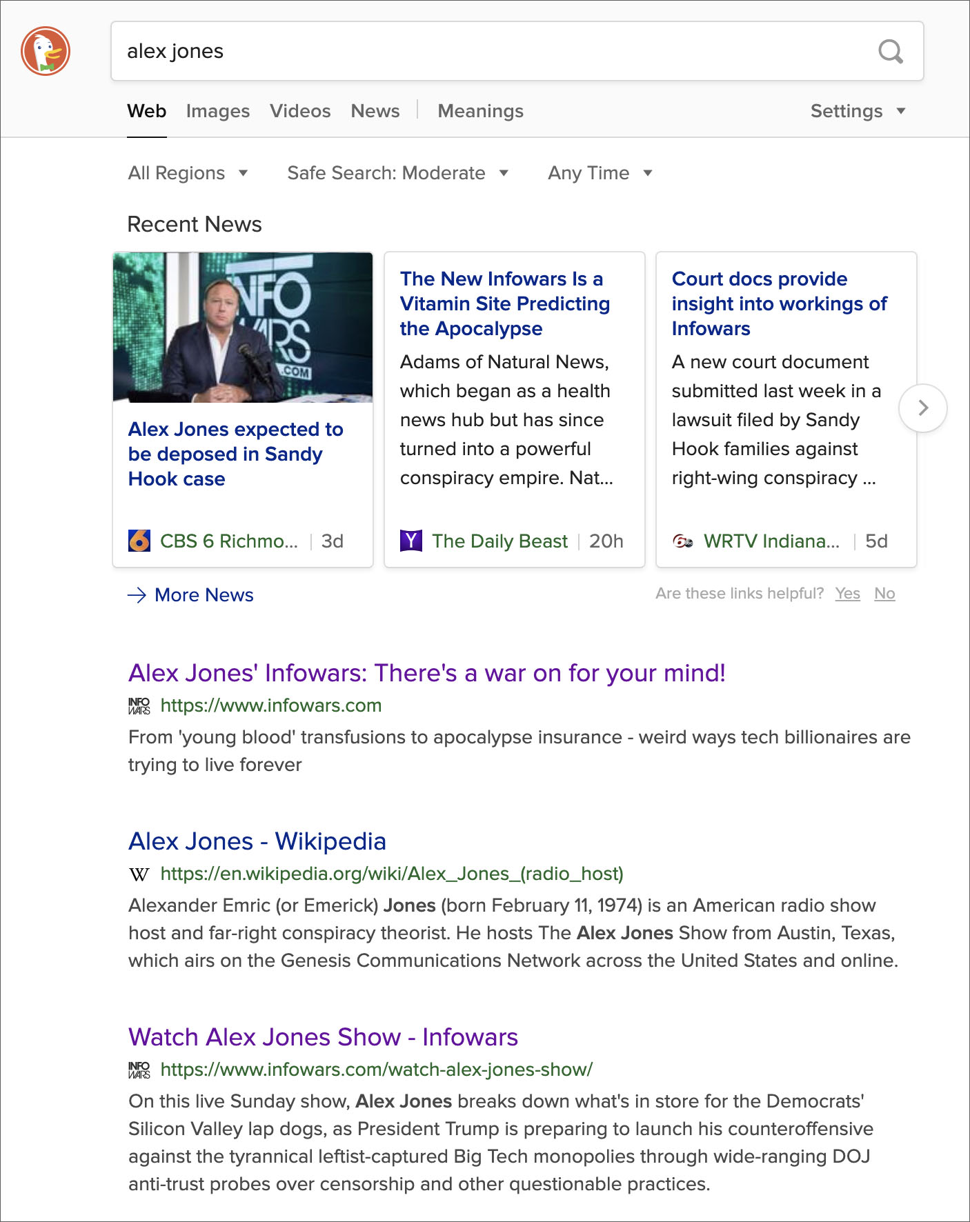 Google De-Lists Alex Jones From Search Results 3 QqMv5QT