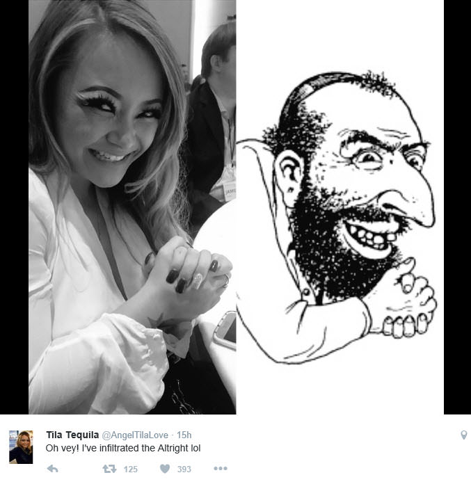 Nazi Asian girl Tila Tequila happy she's pregnant with second half-White child 10 TW19VJc