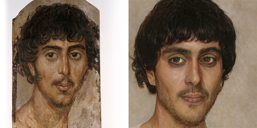 Black SJWs meltdown on Twitter after white Nefertiti reconstruction revealed 31 Mummy portrait of a bearded young man FINAL 1000