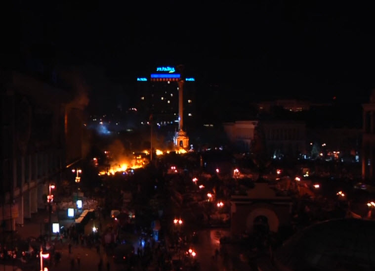 18 killed in Ukraine new violent riots as Kiev city center burns 2 kiev protests2