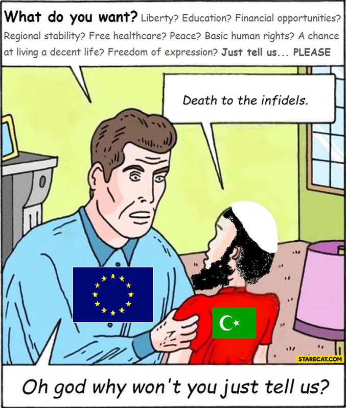 Germany: Muslims Threaten to "Exterminate" Nudists 2 what do you want terrorists why wont you just te