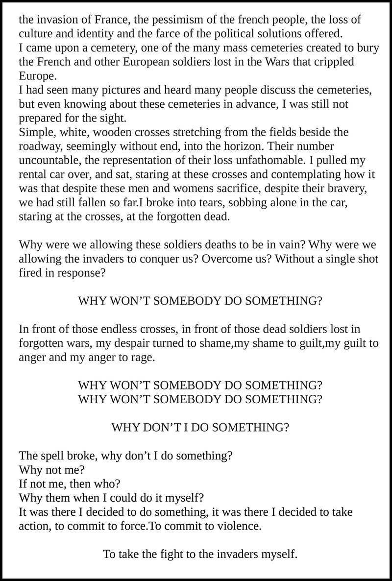 NZ terrorist describes his reasons in Manifesto, says he did it to stop Globalism 5 bwnU8u5
