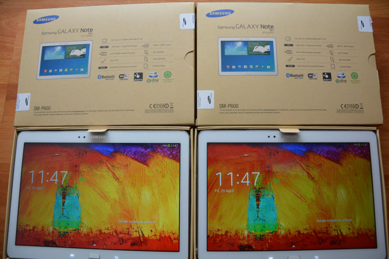 Samsung Galaxy Note 2014 P600 vs P605 vs Note Pro P905 - Tablet War 2 P600 1