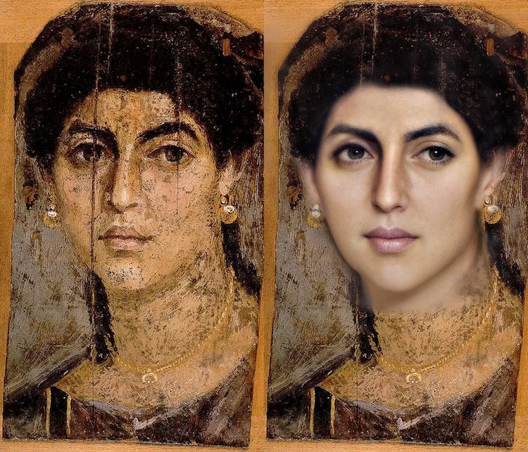 Black SJWs meltdown on Twitter after white Nefertiti reconstruction revealed 28 Fayum Mummy Portraits Remake 1