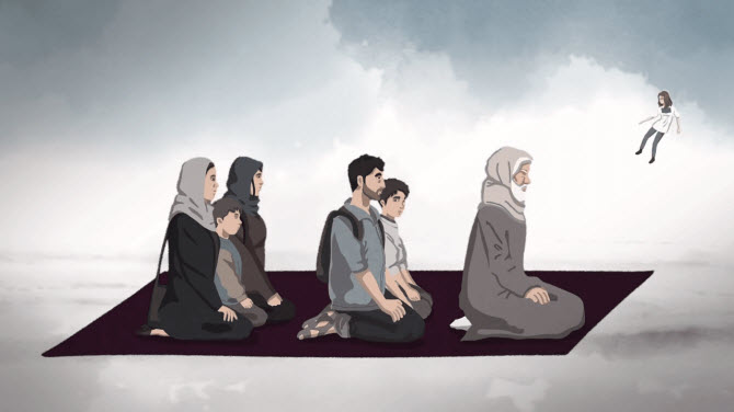 EU releases Bizarre Propaganda video portraying migrants arriving to Europe on magic carpets 1 cOIcJcj