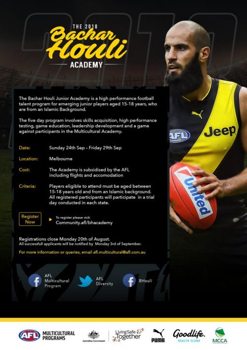 Australian Football League Hosting ‘Muslims Only’ Sports Academy 2 e1vu0Ee