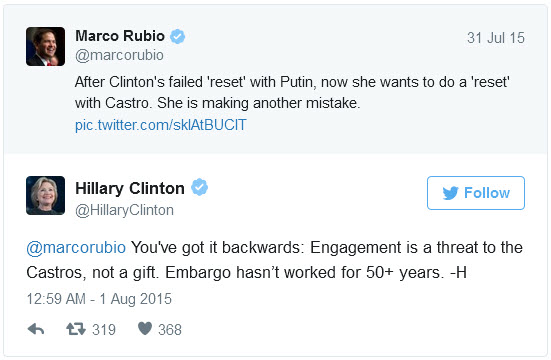 Hillary Needs 11 Advisors and Lengthy Consultation to Post a Single Tweet - Wikileaks 12 Clinton Twitter Marco Rubio