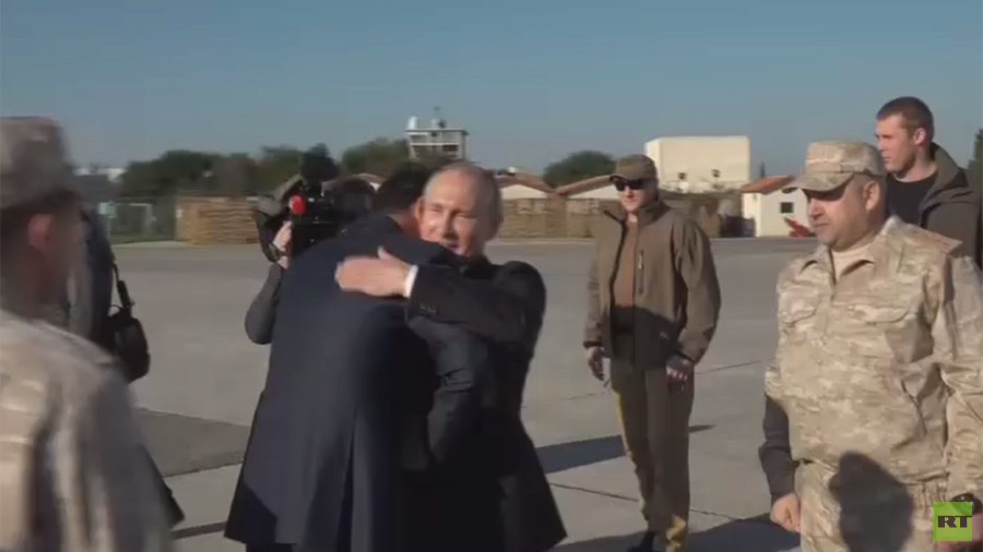 Putin orders withdrawal of Russian troops from Syria during surprise visit to Khmeimim Airbase 2 5a2e6bcffc7e93cb2a8b4568