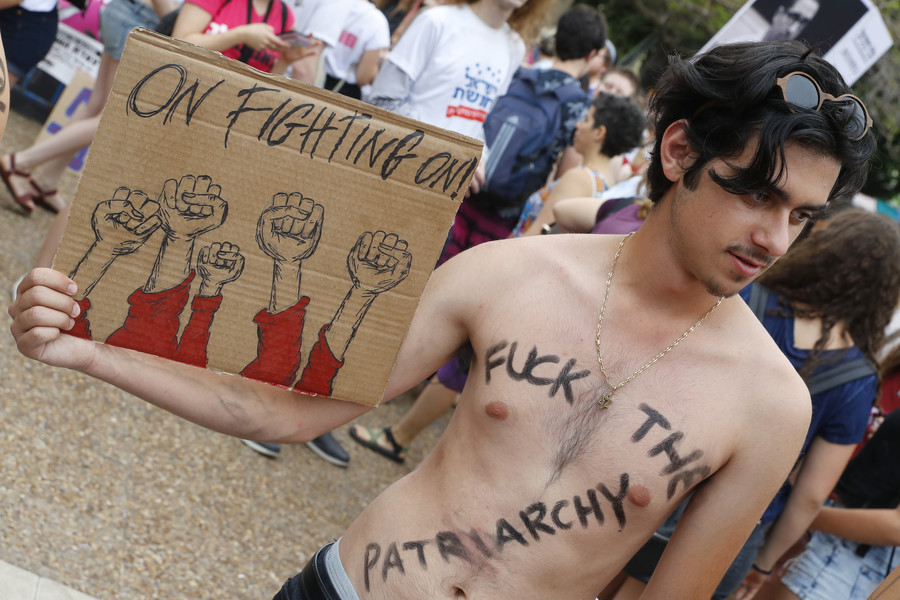 Holy Chosen Degeneracy! Thousands of Feminists parade topless in Tel Aviv Slut Pride 3 5aee162bfc7e93055b8b4580