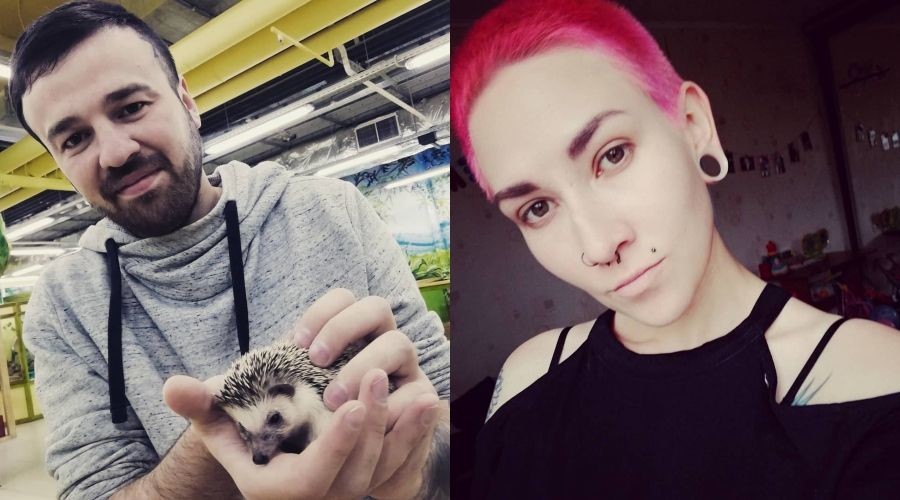 Russian Psycho Feminist Stabs Hipster ex-Husband and takes Selfie with him Bleeding 2 5bd4615efc7e93b4288b460c