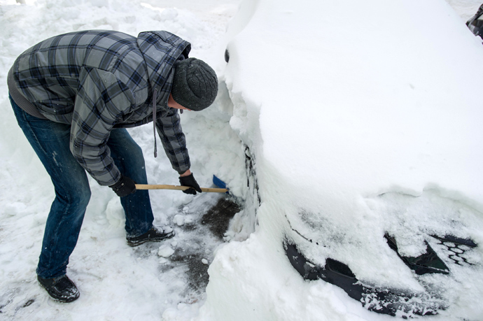 Massive March snowfall masks Kiev and Moscow 11 01