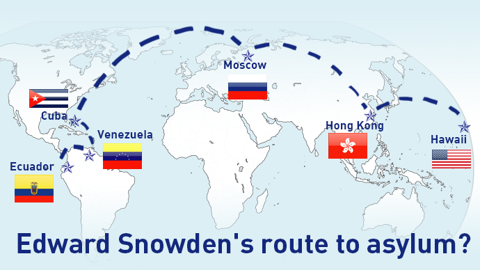 Snowden's plane lands in Havana, NSA leaker not seen aboard 2 road