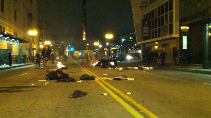 Riots, arrests in California as Zimmerman protests turn violent 5 14