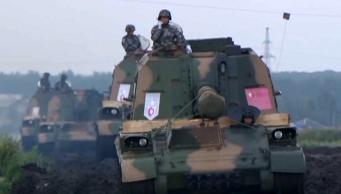 Chinese military hardware hits Russia for joint anti-terror drills 5 china russia2
