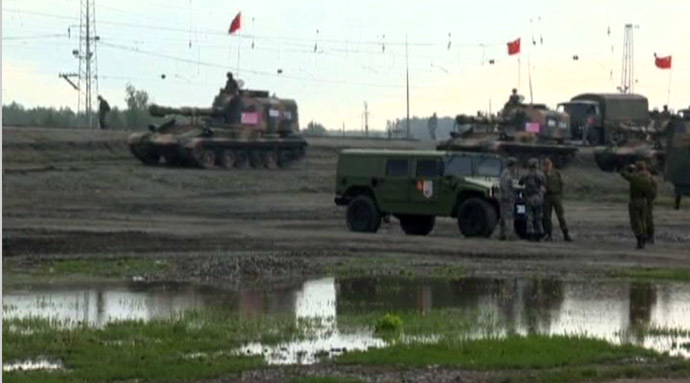 Chinese military hardware hits Russia for joint anti-terror drills 2 china russia7