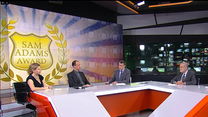 Snowden receives Sam Adams Award in Moscow 2 screen shot 2013 10 12 at 4.58.29 am