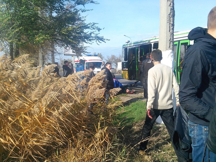 Terrorist blast kills at least 5, injures over 20 in Volgograd, central Russia 2 a 2