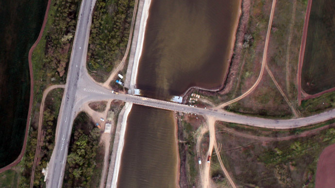 Ukraine builds dam on river to stop it from reaching Crimea 2 32