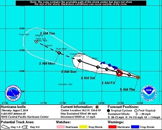 Hawaii prepares for direct hit from Hurricane Iselle 3 080714 hi hurricanes noaa